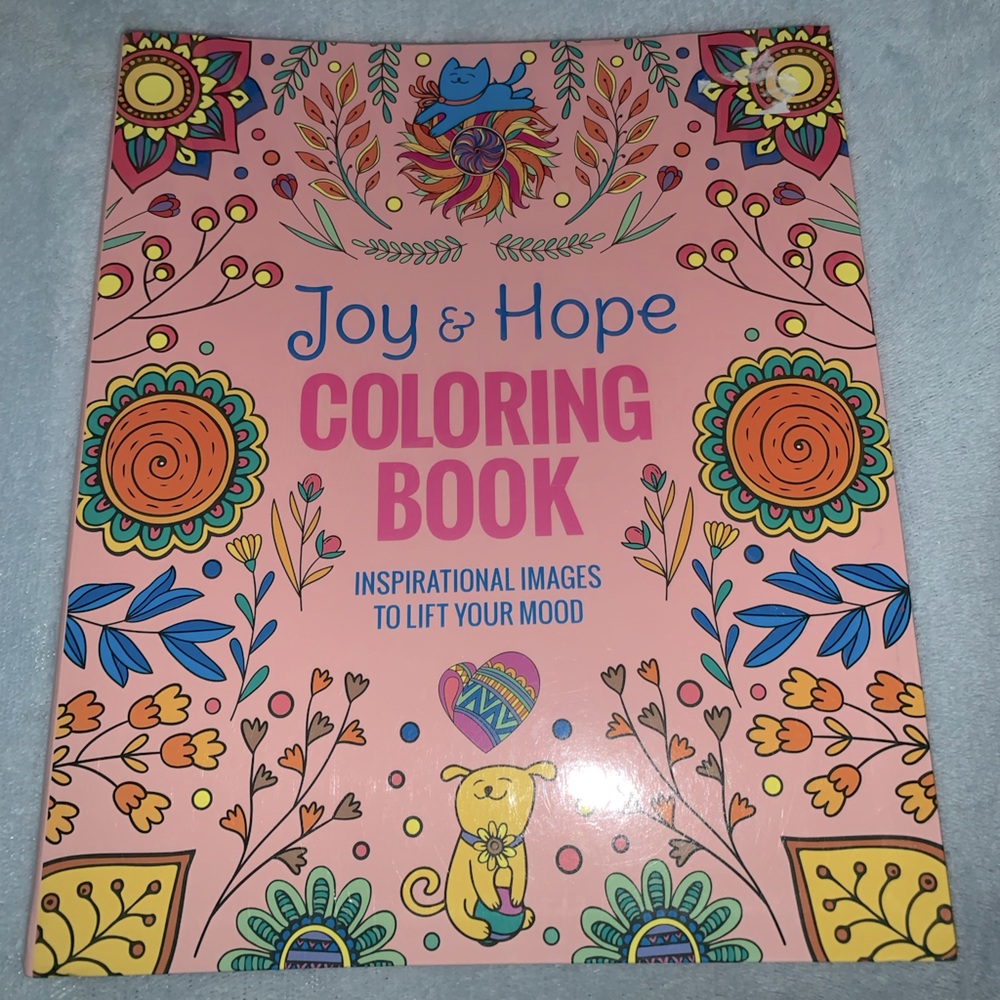 joy & hope coloring book